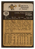 1973 Topps Baseball #193 Carlton Fisk Red Sox VG-EX 507175