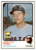 1973 Topps Baseball #193 Carlton Fisk Red Sox EX-MT 507177