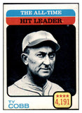 1973 Topps Baseball #471 Ty Cobb ATL Tigers EX-MT 507185