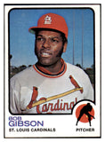 1973 Topps Baseball #190 Bob Gibson Cardinals EX-MT 507198