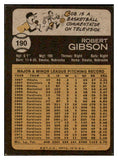 1973 Topps Baseball #190 Bob Gibson Cardinals EX-MT 507198