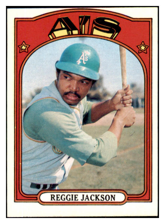 1972 Topps Baseball #435 Reggie Jackson A's EX-MT 507201