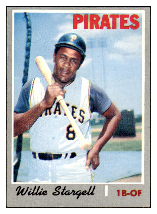 1970 Topps Baseball #470 Willie Stargell Pirates EX 507211