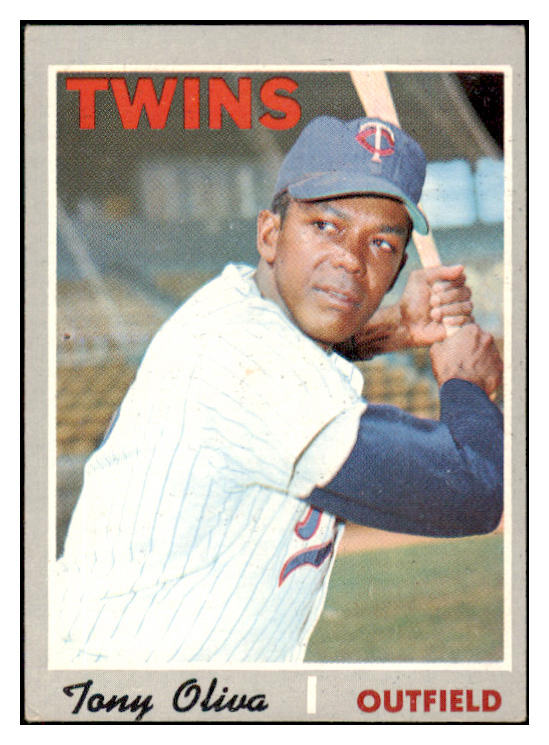 1970 Topps Baseball #510 Tony Oliva Twins EX 507212