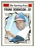 1970 Topps Baseball #463 Frank Robinson A.S. Orioles EX 507222