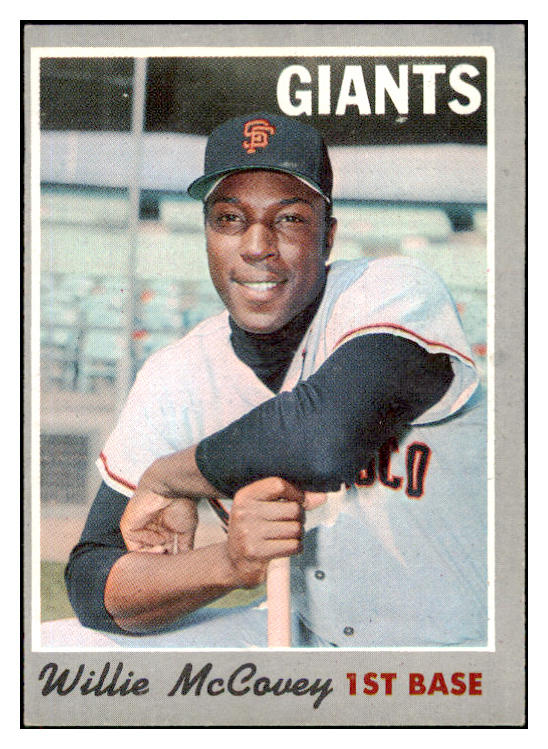 1970 Topps Baseball #250 Willie McCovey Giants EX 507235