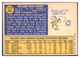 1970 Topps Baseball #502 Rollie Fingers A's EX 507243