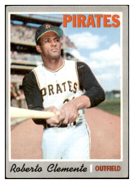 1970 Topps Baseball #350 Roberto Clemente Pirates EX 507247