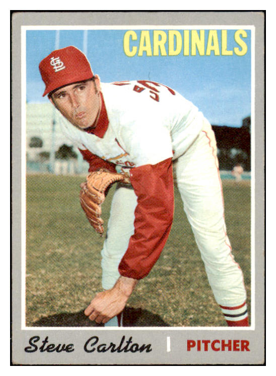 1970 Topps Baseball #220 Steve Carlton Cardinals EX 507251