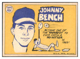 1970 Topps Baseball #464 Johnny Bench A.S. Reds EX 507258