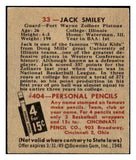1948 Bowman Basketball #033 Jack Smiley Pistons EX-MT 507264