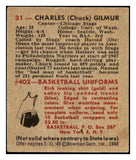 1948 Bowman Basketball #031 Chuck Gilmur Stags EX+/EX-MT 507276