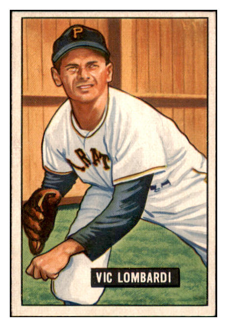 1951 Bowman Baseball #204 Vic Lombardi Pirates NR-MT 507324