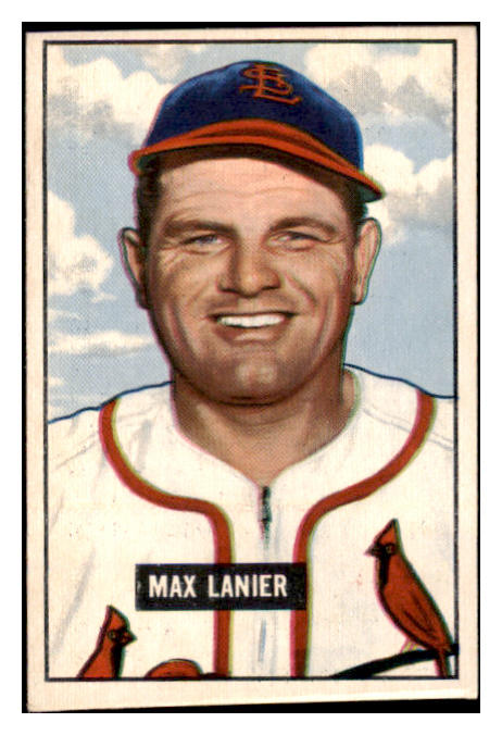 1951 Bowman Baseball #230 Max Lanier Cardinals NR-MT 507332
