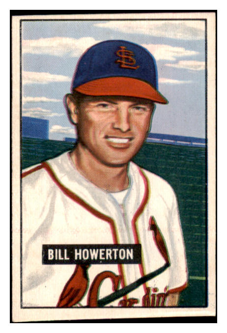 1951 Bowman Baseball #229 Bill Howerton Pirates NR-MT 507333