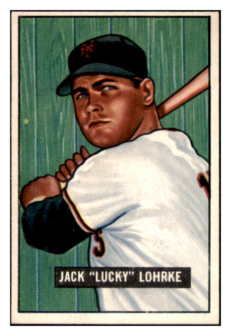 1951 Bowman Baseball #235 Jack Lohrke Giants NR-MT 507335