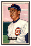 1951 Bowman Baseball #212 Bob Rush Cubs NR-MT 507341