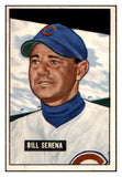 1951 Bowman Baseball #246 Bill Serena Cubs NR-MT 507347