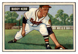 1951 Bowman Baseball #171 Buddy Kerr Braves NR-MT 507367