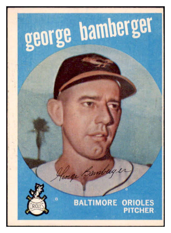 1959 Topps Baseball #529 George Bamberger Orioles VG-EX 507378