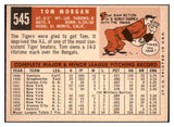 1959 Topps Baseball #545 Tom Morgan Tigers EX-MT 507379