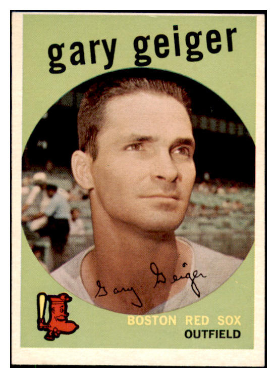 1959 Topps Baseball #521 Gary Geiger Red Sox VG-EX 507391