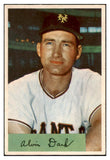 1954 Bowman Baseball #041 Al Dark Giants EX-MT 507426