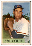 1954 Bowman Baseball #179 Morris Martin A's EX-MT 507427