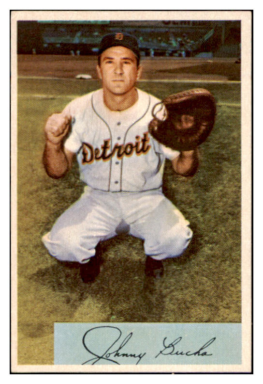 1954 Bowman Baseball #215 Johnny Bucha Tigers EX-MT 507429