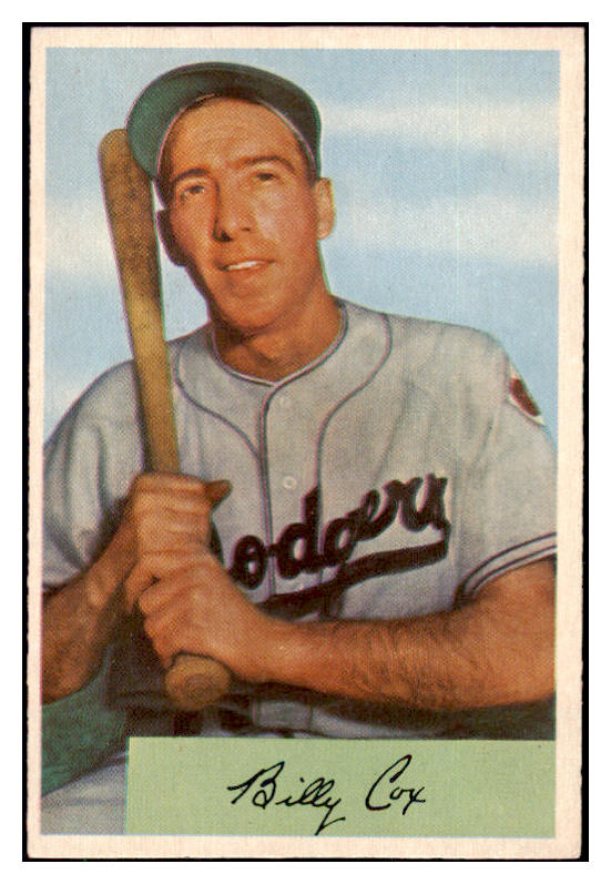 1954 Bowman Baseball #026 Billy Cox Dodgers EX-MT 507457