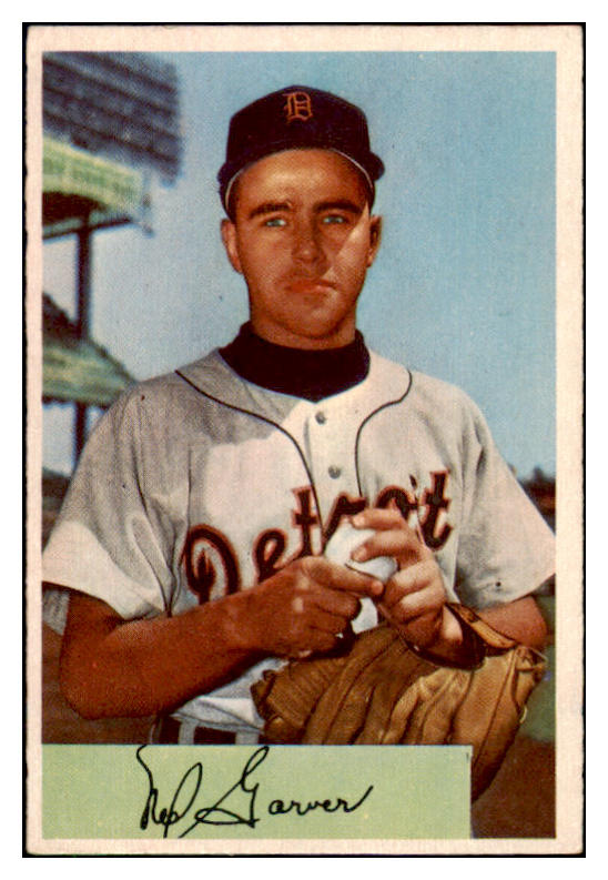 1954 Bowman Baseball #039 Ned Garver Tigers EX+/EX-MT 507460