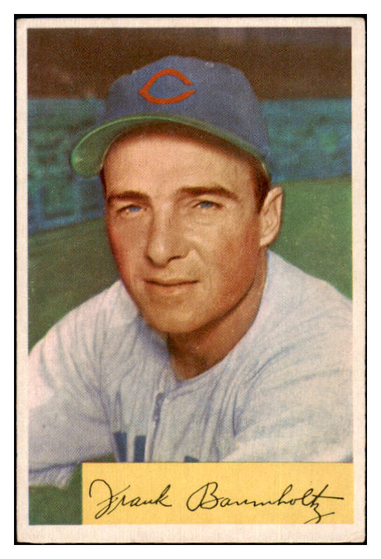 1954 Bowman Baseball #221 Frank Baumholtz Cubs EX+/EX-MT 507464