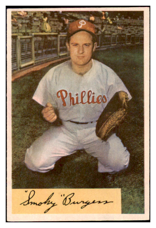 1954 Bowman Baseball #031 Smoky Burgess Phillies EX-MT 507469