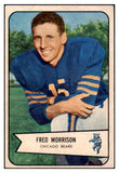 1954 Bowman Football #035 Fred Morrison Bears EX+/EX-MT 507473