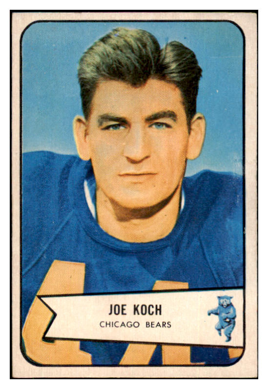 1954 Bowman Baseball #127 Joe Koch Bears EX+/EX-MT 507474