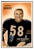 1955 Bowman Football #076 John Kreamcheck Bears EX-MT 507476