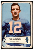 1954 Bowman Football #011 Zeke Bratkowski Bears VG 507485