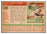 1955 Topps Baseball #166 Hank Bauer Yankees VG 507495