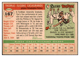 1955 Topps Baseball #167 Tom Casagrande Phillies VG 507496