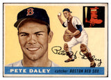 1955 Topps Baseball #206 Pete Daley Red Sox VG 507498