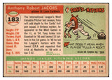 1955 Topps Baseball #183 Tony Jacobs Cardinals VG 507502