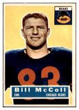 1956 Topps Football #083 Bill McColl Bears EX-MT 507513