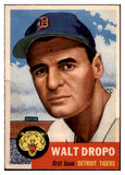 1953 Topps Baseball #121 Walt Dropo Tigers EX-MT 507527