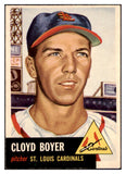 1953 Topps Baseball #060 Cloyd Boyer Cardinals EX-MT 507538