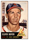 1953 Topps Baseball #060 Cloyd Boyer Cardinals EX-MT 507539