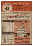 1953 Topps Baseball #048 Bob Del Greco Pirates EX-MT 507540