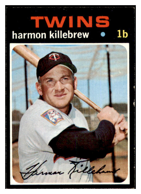 1971 Topps Baseball #550 Harmon Killebrew Twins EX-MT 507573