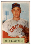 1954 Bowman Baseball #060 Fred Baczewski Reds NR-MT 507574