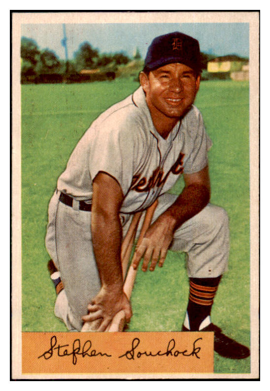 1954 Bowman Baseball #103 Steve Souchock Tigers NR-MT 507576