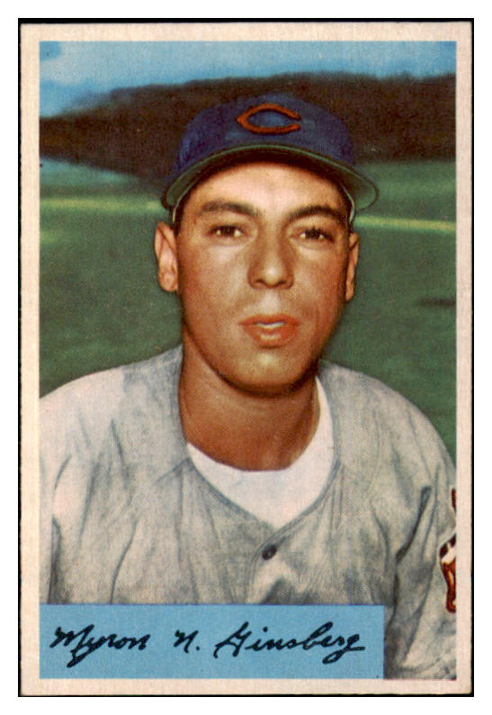 1954 Bowman Baseball #052 Joe Ginsberg Indians NR-MT 507591